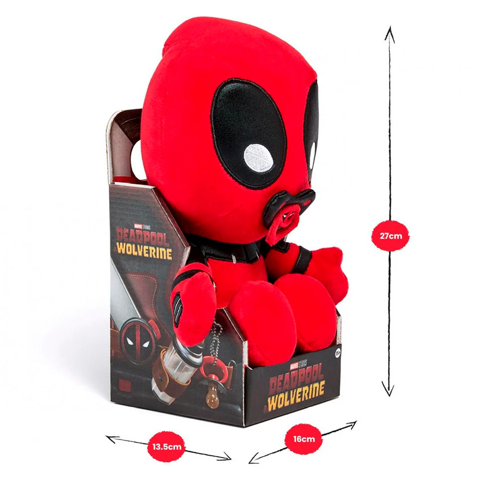 Muñeco de Peluche Baby Deadpool 25 cm - Imagen 3