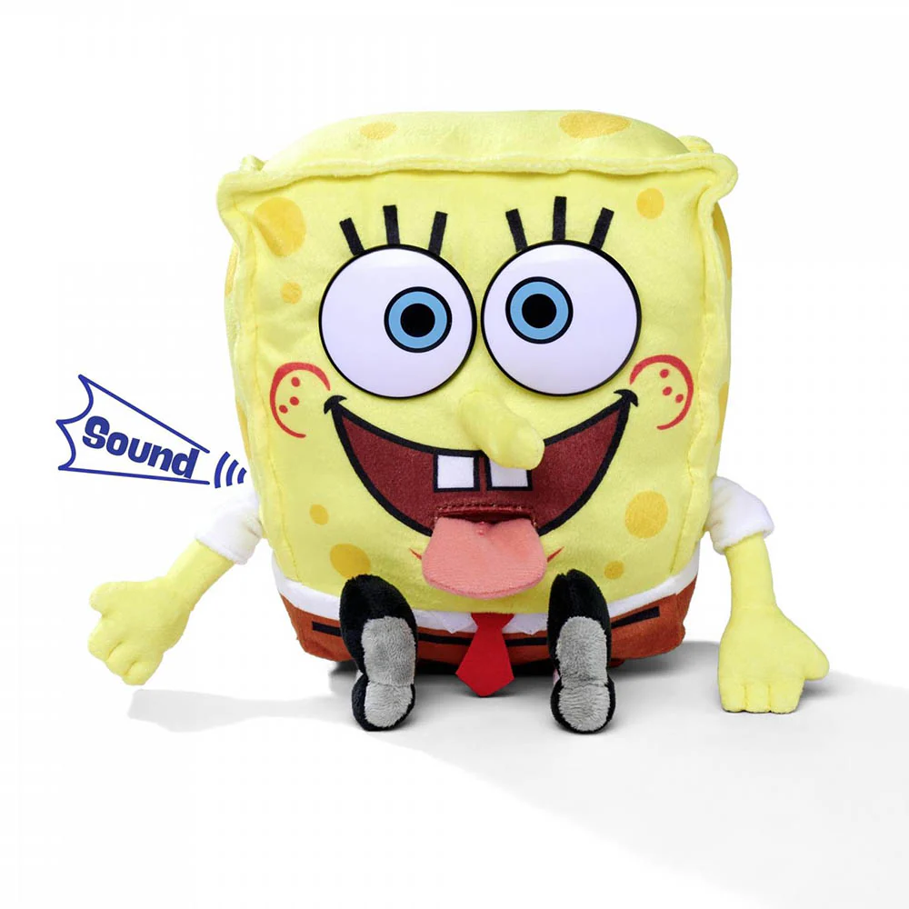 Muñeco de peluche interactivo Bob Esponja 30 cm - Imagen 4