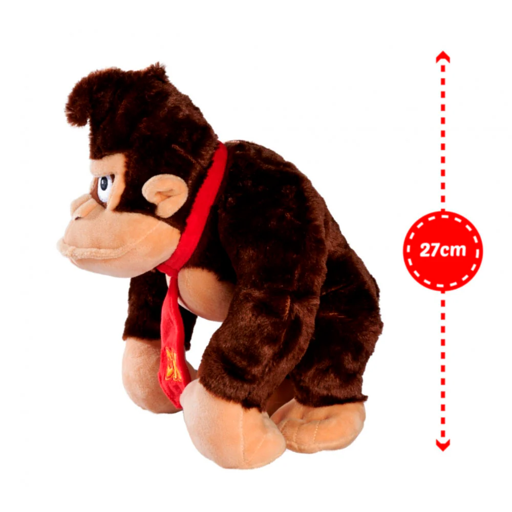 Muñeco de peluche Super Mario Bros Donkey Kong 30 cm - Imagen 3