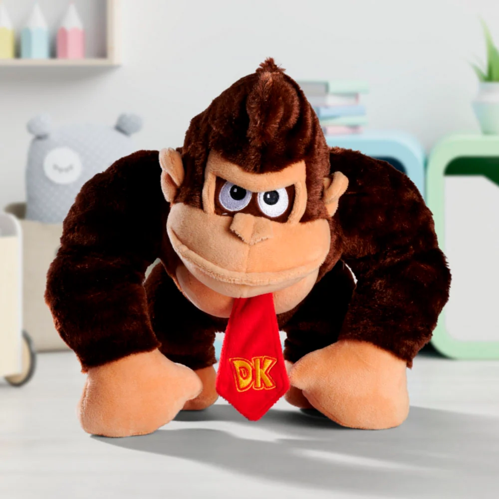 Muñeco de peluche Super Mario Bros Donkey Kong 30 cm - Imagen 6