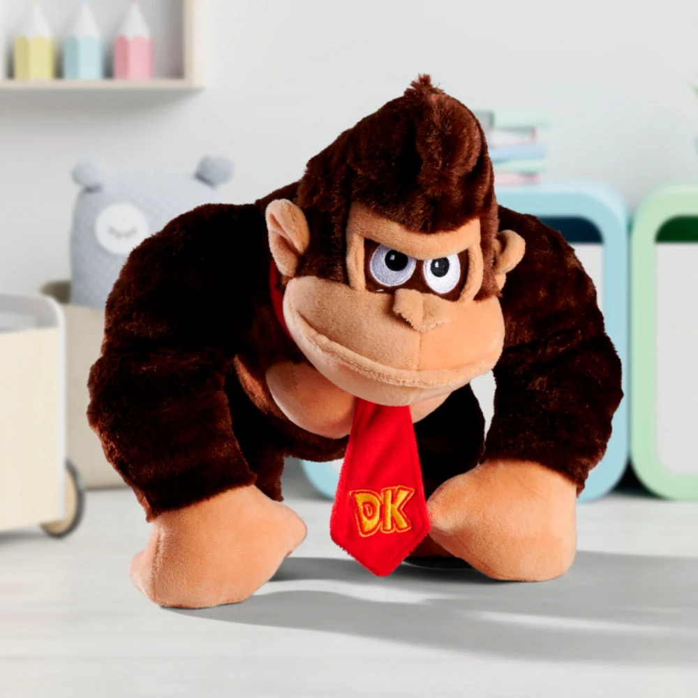 Muñeco de peluche Super Mario Bros Donkey Kong 30 cm - Imagen 2