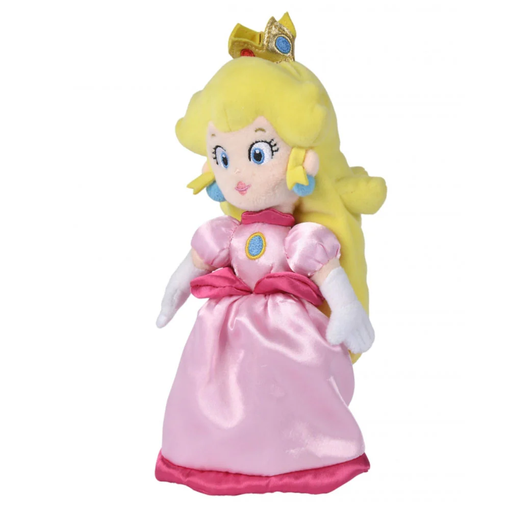 Muñeco de peluche Super Mario Bros Princesa Peach 30 cm - Imagen 2